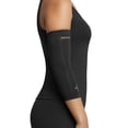 thumbnail image 2 of Tommie Copper Infrared Compression Elbow Sleeve, Black, L/XL, 2 of 8