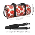 thumbnail image 2 of Sikiie Hand Drawn Tomatoes Duffel Bag, Travel Bag, Sports Gym Bag - Ideal for Sports, Gym, Overnight Stays, 2 of 6