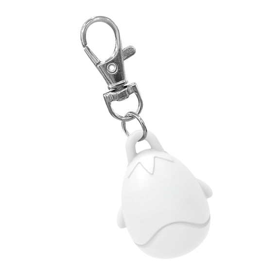 Portable Silicone Lip Gloss Cap Keychain For Makeup Essential Trendy Charm Holder