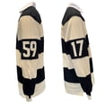 thumbnail image 2 of Guinness Adult Men's Cream & Black Rugby Long Sleeve Shirt, 2 of 5