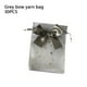 thumbnail image 3 of Kearding 30 Uds bolsa de tul transparente exquisita bolsa con cordón joyería Bowknot caramelo bolsillo joyería embalaje cinta boda Kits de decoración para fiestas gris 9*12cm, 3 of 6