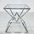 thumbnail image 3 of Heavenly Collection | Cinna End Silver Table/ Side Table for Bedroom and Livingroom, 3 of 5