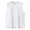 White, variant on Men's Fashion Tank Top Round Neck Loose Fit Sleeveless Vest Casual Solid Color Korean Style Youth Athletic Wear Men's Tops T-Shirt Casual Crew Neck Loose
