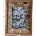 thumbnail image 7 of Foreside Home & Garden White Flower Print 4X6 Wood Photo Frame, 7 of 7