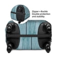 thumbnail image 2 of Vsdgher Turquoise Wooden1 Luggage Cover Suitcase Cover Protector Anti-scratch Suitcase cover Fits 18-32 Inch Luggage(No luggage included)-Small, 2 of 7