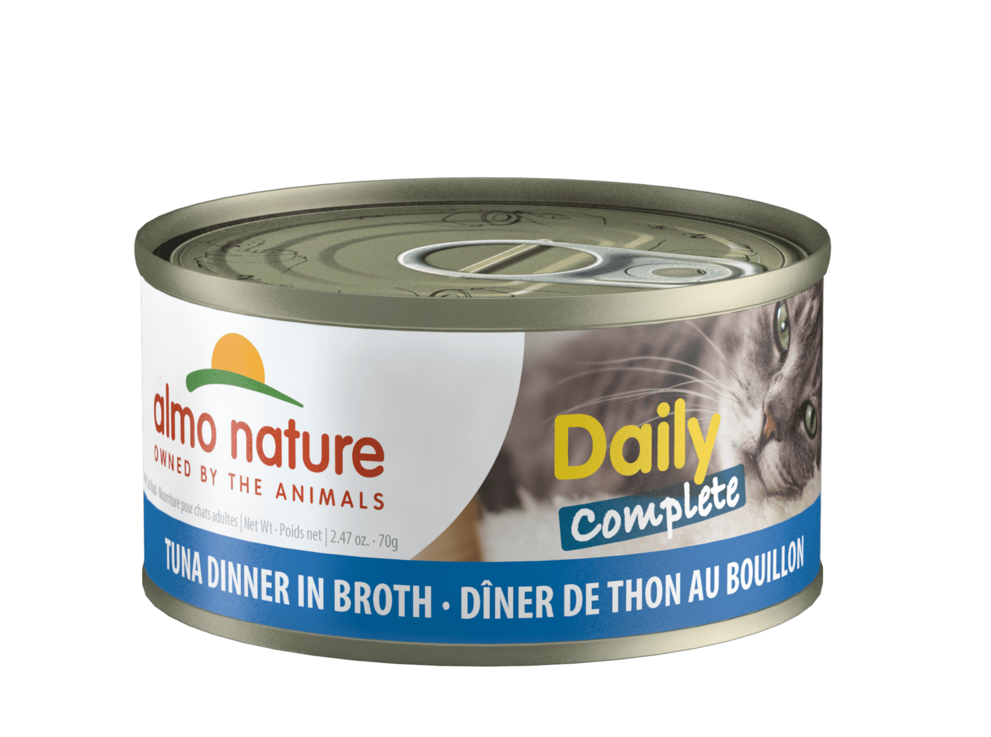 (12 Pack) Almo Nature Daily Complete Tuna Dinner in Broth Grain Free