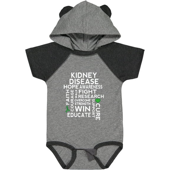 Inktastic Kidney Disease Awareness Month Boys or Girls Baby Bodysuit