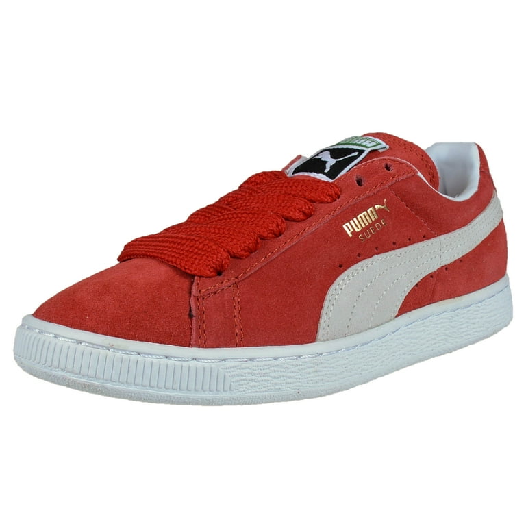 PUMA SUEDE ECO FASHION SNEAKERS REGAL RED WHITE 352634 05 -