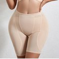 thumbnail image 2 of Elainilye Fashion Shapewear Bodysuit Tummy Control High Waisted Body Shaper Shorts Shapewear for Thigh Slimming Shorts,Brown, 2 of 9