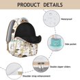 thumbnail image 4 of Comfortable Mushroom Design Backpack for School, Big Capacity Bookbag for College Students Laptop and Textbooks, Great Gift for Campus Life and Daily Errands, 4 of 6