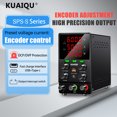 thumbnail image 4 of Adjustable DC Power Supply Variable 60V 5A Switching Regulated DC Bench Power Supply OCP OVP with 18W USB Interface Precision Encoder Knob Black New, 4 of 7