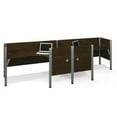 thumbnail image 2 of Bestar Pro-Biz Double Side by Side L-Desk in Cappuccino Cherry, 2 of 2