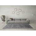 thumbnail image 3 of Ahgly Company Indoor Square Oriental Gray Industrial Area Rugs, 6' Square, 3 of 4