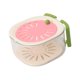thumbnail image 5 of Cesta de drenaje Gloria contenedor de almacenamiento de alimentos Colador rosa, 5 of 9