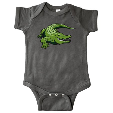 

Inktastic Green Gator Gift Baby Boy or Baby Girl Bodysuit