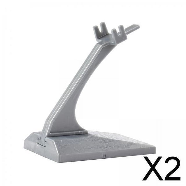 Soporte para modelo de avión Hugo 2 piezas escritorio portátil Duradero
