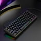 thumbnail image 5 of Teclado mecánico Soledad 61 con Retroiluminación LED Multicolor RGB Kits de teclado intercambiables en caliente, 5 of 10