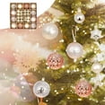 thumbnail image 4 of 44Pcs Christmas Home Decor,Christmas Balls,Proof Christmas Tree Decor,Hanging Ornament for Thanksgiving Wedding Party Holiday Home Decor,Champagne Gold, 4 of 6