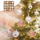 thumbnail image 4 of Fiudx Liquidación navideña 44 bolas colgantes navideñas de colores: adornos navideños a prueba de fuegos artificiales para fiestas, suministros para árboles de Navidad, 4 of 6