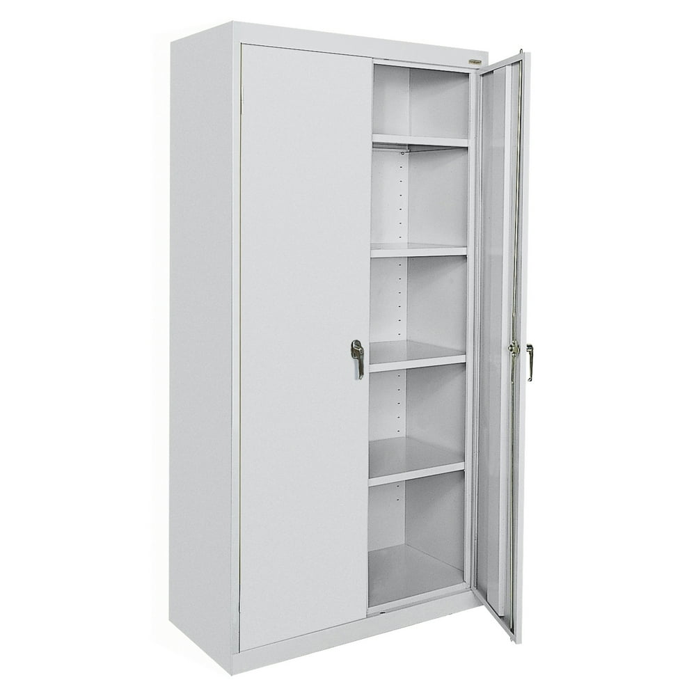 Sandusky Lee 36"W x 18"D x 72"H Locking 5Shelf Steel Storage
