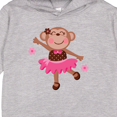 thumbnail image 3 of Inktastic Ballerina Dance Monkey Toddler Hoodie, 3 of 4
