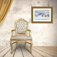 thumbnail image 3 of Young, Bill 32x23 Gold Ornate Wood Framed with Double Matting Museum Art Print Titled - Norway, Svalbard Two polar bears on sea ice, 3 of 4