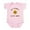 Petal Pink, variant on CafePress - Deputy Hero Infant Bodysuit - Baby Light Bodysuit, Size Newborn - 24 Months