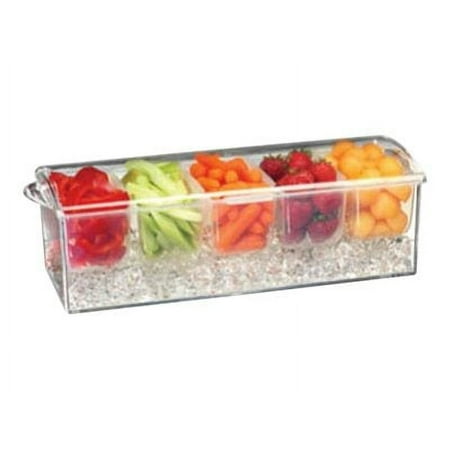 

Prodyne On-Ice - Tray - Size 16.5 in x 6.5 in - Height 5.2 in - crystal clear