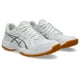 thumbnail image 2 of Zapatillas de voleibol Asics Upcourt 6 para mujer, talla 8.5, blanco/plateado, 2 of 9