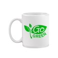 thumbnail image 1 of Earth Day Go Green Design  Mug Unisex's -Image by Shutterstock, 1 of 4