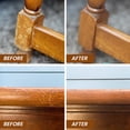thumbnail image 4 of Professional Wood Floor Scratch Repair,Wood Repair Kit,Wood Furniture Repair,Restores Wood Scratch,Covers Nicks,Hides Minor Defects,Restore a Finish for Wood, 4 of 7