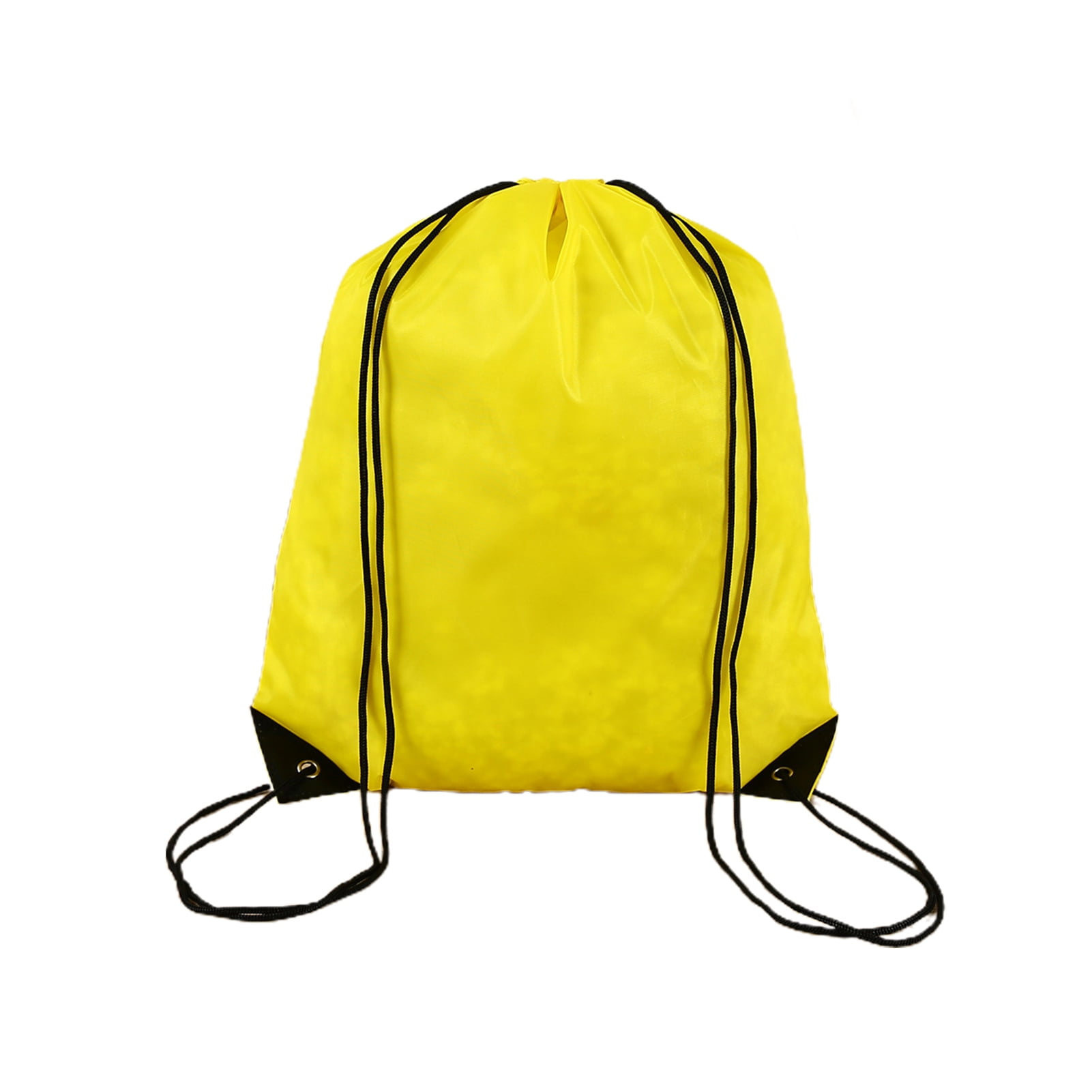 Yellow clearance string bag