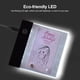 thumbnail image 3 of Mesa de luz LED para dibujo 13x13cm - Incluye 5 libros animados, tornillos y cable USB-C - Brillo regulable con memoria - Ideal para artistas y animadores, 3 of 6