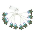 thumbnail image 2 of 10 LED Christmas String Lights, Battery Powered Mini Fairy Lights for Tree Decorations, Indoor Outdoor Holiday Party Wedding Decor(E-1.5m-10 Lights), 2 of 2
