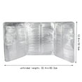 thumbnail image 2 of FOMIYES Protector De Aceite Para Cocina De Aluminio Con Paneles Plegables Y Superficie Antiadherente Plateada, 2 of 6