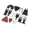 thumbnail image 1 of Multitool Quick Release Saw Blades,98 PCS Oscillating Saw Quick Release Multi Tool Blades Kits High Carbon Steel Oscillating Saw Blades Dependable Performance, 1 of 7
