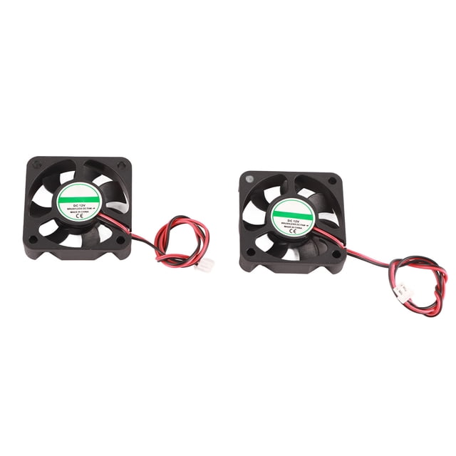 Ventilador de refrigeración Sincero 5010 2 unidades 2 pines 12 V 4000-6500 RPM 30 dB 8‑14 CFM