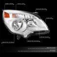 thumbnail image 2 of For Chevy Equinox 2010-2015 Headlight Assembly LS.LT Model Passenger Side DOT Certified GM2503338, 2 of 6
