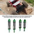 thumbnail image 4 of 2 Pairs RC Car Shock Absorbers Set, Aluminum Alloy Front Rear Shock Damper Kit with Damping for 4x4 1/10 Scale RC Crawler, 4 of 7