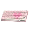 thumbnail image 1 of RK ROYAL KLUDGE R75 Wireless Mechanical Keyboard, 75% Creamy Gaming Keyboard with Knob, Bluetooth/2.4GHz/USB Wired RGB Hot Swappable Keyboards, MDA P, 1 of 9