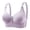 Purple, variant on Bras For Women Plus Size Womens No Steel Ring French Underwear Big Open Back Beautiful Back U Shaped Bra Summer Ultra Thin Bud Bra Women Bras Push Up Pink 38