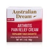 Australian Dream Arthritis Pain Relief Cream, 2 oz. Jar - Soothing Relief for Minor Aches & Pains - Odor-Free, Non-Greasy, Non-Burning - Muscle and Joint Pain Cream, 100% Satisfaction Guaran