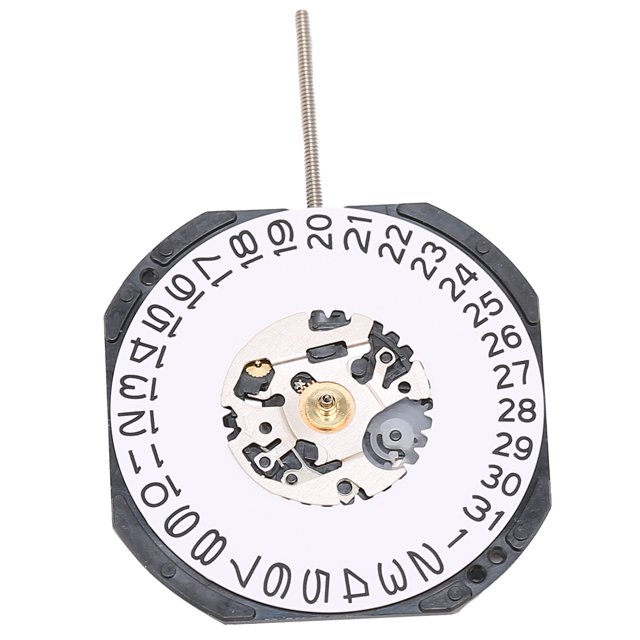 Watch Movement, Quartz Watch Movement Replacement Plastic Professional Portable Anti Oxidation With Pin For Watch Repair Shop ANGGREK Watch Movement Accessories