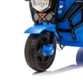 thumbnail image 5 of iRerts 12V Ride on Toys, Electric 3 Wheel Ride on Cargo Trucks with LED Lights, Music, Large Storage Space, Powered Ride on Cars Electric Trike for Kids Toddlers Ages 3-6, Blue, 5 of 9
