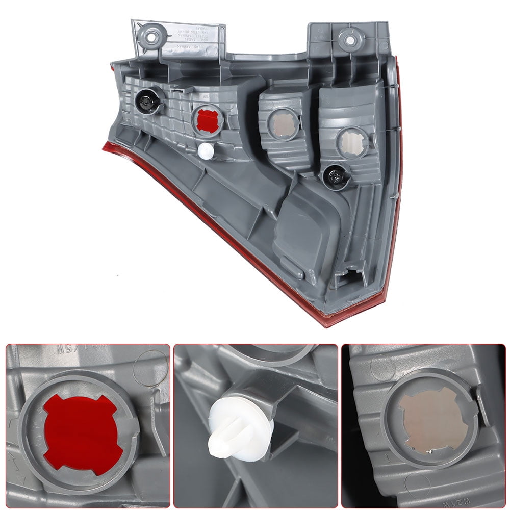 LABLT Rear Right Tail Light Assembly Passenger Side Replacement for 2012-2014 Honda CRV 4-Door