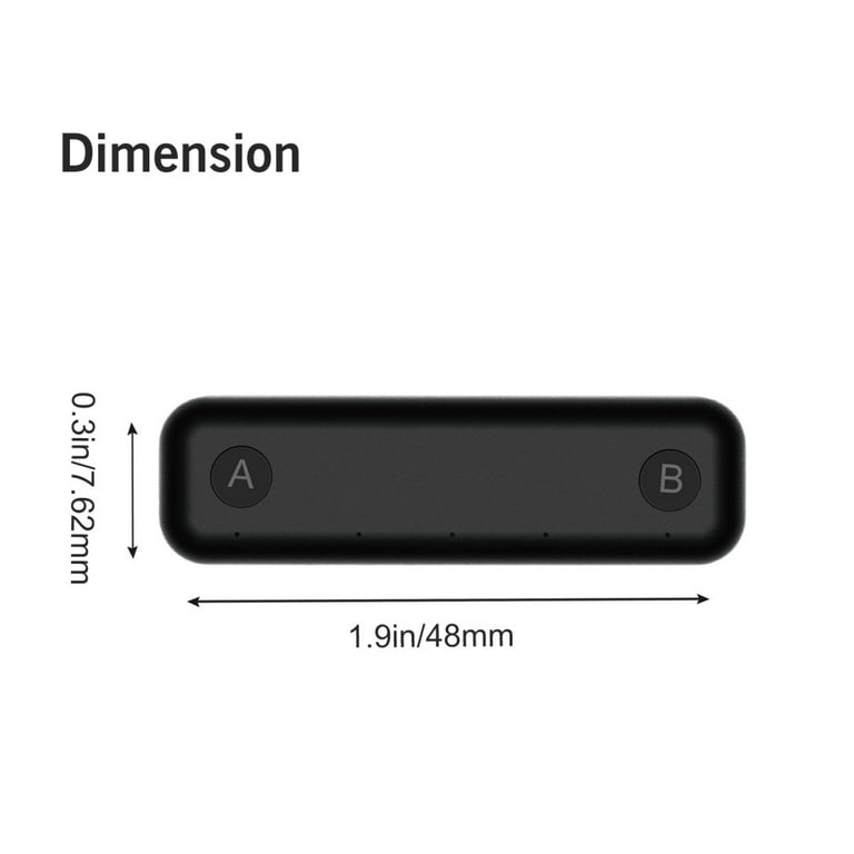 USB C Bluetooth 5.0 Audio Transmitter A2DP SBC Low Latency USB Dongle For  Nintendo Switch PS4 TV PC USB Type C Wireless Adapter