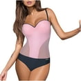 thumbnail image 1 of Birdeem Womens One-Piece Suspender Sexy Swimsuit Solid Color, 1 of 1