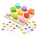 thumbnail image 4 of Juego de Mesa de Combinación, Giratorio, Actividades de Aprendizaje Cognitivo para Niños en Edad Preescolar, Juguete Educativo para Jardín de Infantes Coincidencia de formas, 4 of 9