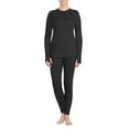 thumbnail image 6 of ClimateRight by Cuddl Duds Women's Thermal Guard Base Layer Leggings, Sizes XS to 4X, 6 of 6
