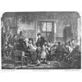 thumbnail image 2 of England Village School. Na Village Elementary School In England. Wood Engraving C1860. Poster Print by, 2 of 4